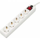 Сетевой фильтр Buro 500SH-5-W 5м (5 розеток) белый Сетевой фильтр Buro 500SH-5-W 5м (5 розеток) белый