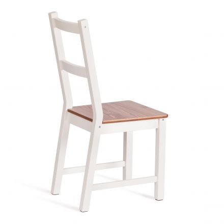 Стул Соната / Sonata chair массив сосны, 41х50х95 см, антик/белый