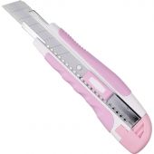 Нож универсальный Attache 18 мм пласт со встав мет направл. роз