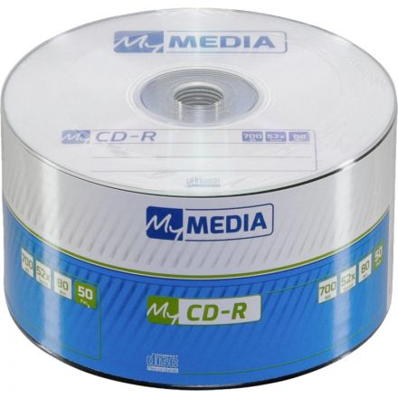Носители информации CD-R MyMedia 700Mb 52x Pack wrap (50шт/уп) (69201)