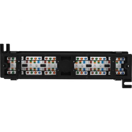 Патч-панель TWT TWT-PP12UTP-H настенная горизонтальная, 12 портов, UTP, 5E