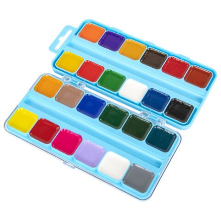 Краски акварельные ЮНЛАНДИЯ "ЮНЛАНДИК-ХУДОЖНИК", медовые, 24 цвета, КЛАССИЧЕСКИЕ, пластик, 192288 Краски акварельные ЮНЛАНДИЯ "ЮНЛАНДИК-ХУДОЖНИК", медовые, 24 цвета, КЛАССИЧЕСКИЕ, пластик, 192288