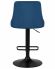 Стул барный DOBRIN JOSEPH BLACK, синий велюр (MJ9-117) Стул барный DOBRIN JOSEPH BLACK, синий велюр (MJ9-117)