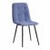 Стул CHILLY MAX  Велюр/металл , 45 х 54 х 90 см , серо-голубой/черный