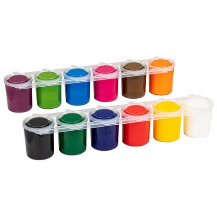 Краски акриловые по ткани ОСТРОВ СОКРОВИЩ 12 цветов по 25 мл, 191694 Краски акриловые по ткани ОСТРОВ СОКРОВИЩ 12 цветов по 25 мл, 191694