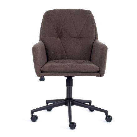 Кресло Tetchair GARDA, флок , коричневый, 6