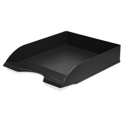 Лоток для бумаг горизонтальный Attache Космос черный