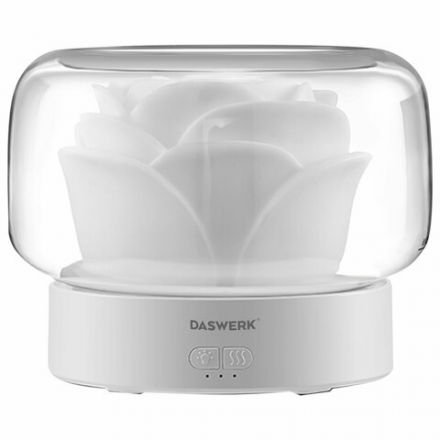 Увлажнитель воздуха аромадиффузор, подсветка и таймер, 400 мл, Аромамасло в ПОДАРОК, DASWERK (ДАСВЕРК), 456848