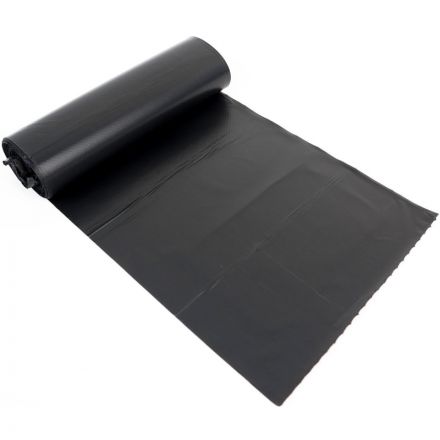 Мешки для мусора ПВД 30л 50х60см 12мкм черные 30шт/рул, ТЯ