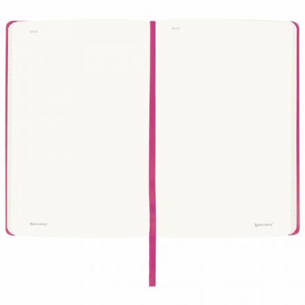 Блокнот-скетчбук А5 (130х210 мм), BRAUBERG ULTRA, балакрон, 80 г/м2, 96 л., без линовки, розовый, 113051