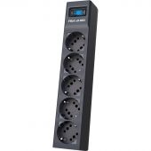 Сетевой фильтр Pilot sG-max 3m(5р/3м/16А/150Дж/графит)