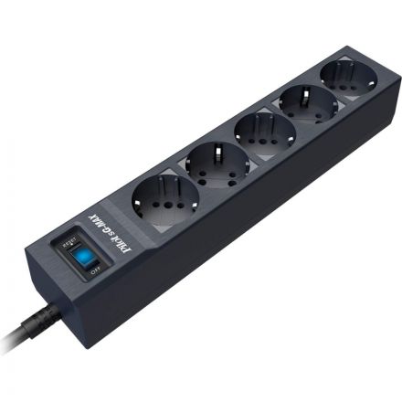 Сетевой фильтр Pilot sG-max 3m(5р/3м/16А/150Дж/графит)