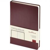 Ежедневник недатированный Bruno Visconti Megapolis искусственная кожа А5 160 листов коричневый (145x215 мм)