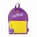 Рюкзак ЮНЛАНДИЯ с брелоком, универсальный, фиолетовый, 44х30х14 см, 227955
