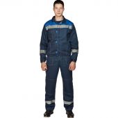 Костюм рабочий летний муж. л20-КБР син/вас (р.48-50) 170-176