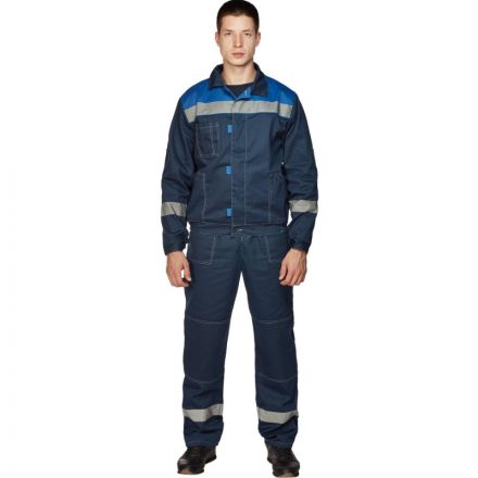 Костюм рабочий летний муж. л20-КБР син/вас (р.48-50) 170-176 Костюм рабочий летний муж. л20-КБР син/вас (р.48-50) 170-176