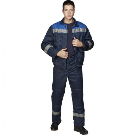 Костюм рабочий летний муж. л20-КБР син/вас (р.48-50) 170-176 Костюм рабочий летний муж. л20-КБР син/вас (р.48-50) 170-176