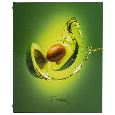 Тетрадь на кольцах А5 (175х215 мм), 240 листов, твердый картон, клетка, с разделителями, BRAUBERG, Авокадо, 404098 Тетрадь на кольцах А5 (175х215 мм), 240 листов, твердый картон, клетка, с разделителями, BRAUBERG, Авокадо, 404098