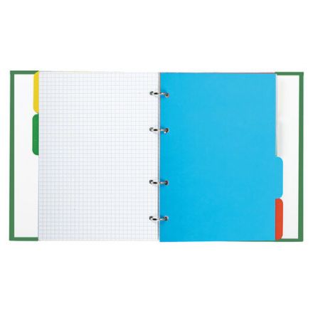 Тетрадь на кольцах А5 (175х215 мм), 240 листов, твердый картон, клетка, с разделителями, BRAUBERG, Авокадо, 404098 Тетрадь на кольцах А5 (175х215 мм), 240 листов, твердый картон, клетка, с разделителями, BRAUBERG, Авокадо, 404098