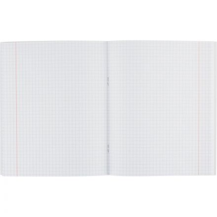 Тетрадь общая А5 48л Uniland роз патерн,клет,скреп, ВД-лак