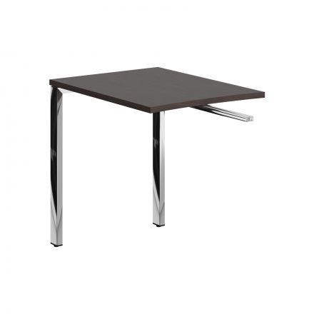 Брифинг приставка XGR 869.1 Легно темный/Нержавеющая сталь 800х600х750 XTEN GLOSS