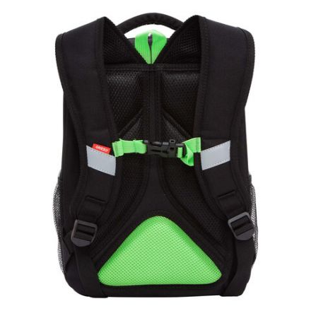 Ранец GRIZZLY анатомическая спинка, облегченный, 1 отделение, для мальчиков, "PLAY ON", 37х26х16 см, RAw-497-9/1