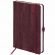 Ежедневник недатированный А5 (138x213 мм) BRAUBERG "Wood", кожзам, резинка, 136 л., бордовый, 111675