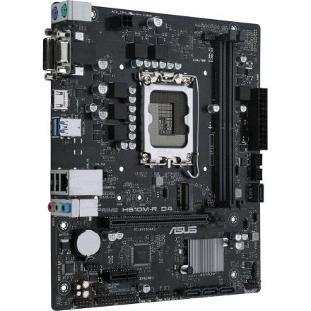 Материнская плата ASUS PRIME H610M-R D4-SI s1700 2xDDR4 mATX