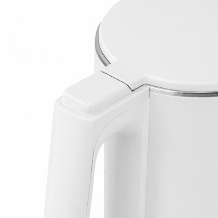 Чайник электрический с двойными стенками SONNEN KT-4103, 1,5 л, 2200 Вт, белый, 456376