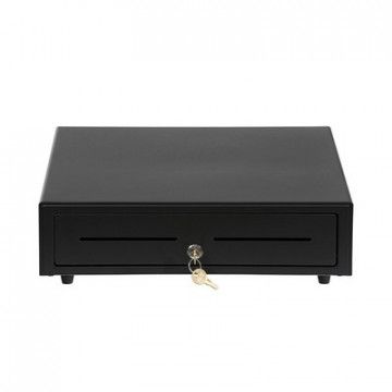Денежный ящикАТОЛ CD-410-B черный, 410x415x100, 24V