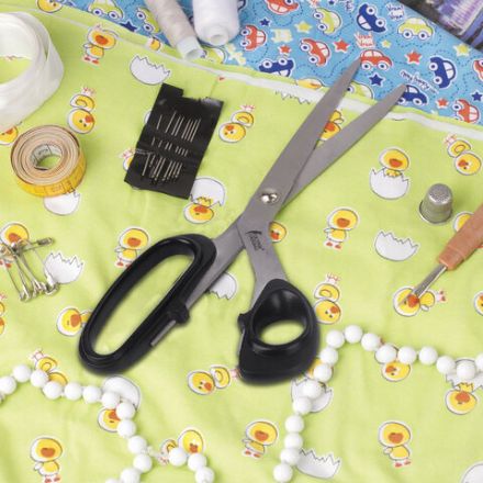 Ножницы портновские ОСТРОВ СОКРОВИЩ "КЛАССИК", 250 мм, черные, блистер, 237453 Ножницы портновские ОСТРОВ СОКРОВИЩ "КЛАССИК", 250 мм, черные, блистер, 237453