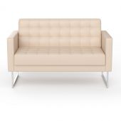 Диван двухместный Chairman ВАРНА 1360х800х840 к/з Euroline 9100