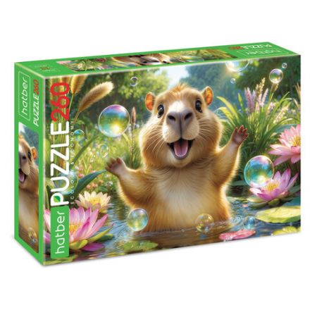 Пазл картонный "МИР ПУШИСТЫХ ЧУДЕС" 260 элементов АССОРТИ, 220х330 мм, HATBER Пазл картонный "МИР ПУШИСТЫХ ЧУДЕС" 260 элементов АССОРТИ, 220х330 мм, HATBER