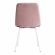 Стул CHILLY MAX / 1 шт. в упаковке Велюр/металл , 45 х 54 х 90 см , пыльно-розовый/белый