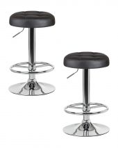 Набор 2 шт Табурет барный DOBRIN BRUNO, чёрный