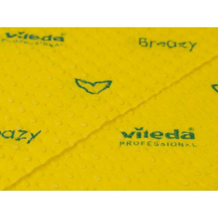Салфетки хозяйственные Vileda Бризи 36х35см желтые 25шт/уп 161618