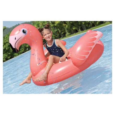 Надувная игрушка-наездник "Фламинго", 128x110x87см, от 3 лет, BESTWAY, 41525