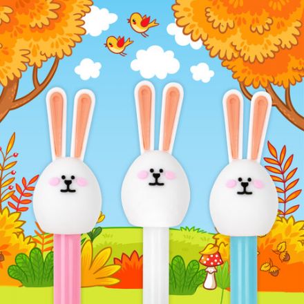 Ручка с топпером шариковая ЮНЛАНДИЯ "Ушастый зайка", корпус ассорти, СИНЯЯ, пишущий узел 0,7 мм, 143782 Ручка с топпером шариковая ЮНЛАНДИЯ "Ушастый зайка", корпус ассорти, СИНЯЯ, пишущий узел 0,7 мм, 143782