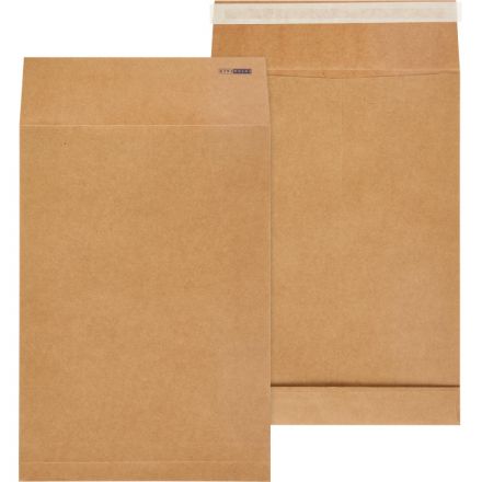 Пакет Extrapack B4 из крафт-бумаги 120 г/кв.м стрип (25 штук в упаковке)