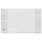 Обложка ПЭ со штрихкодом для дневников и учебников младших классов МАЛОГО ФОРМАТА, ПЛОТНАЯ, 140 мкм, 225х355 мм, прозрачная, ПИФАГОР, 229374