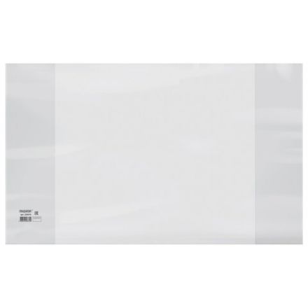 Обложка ПЭ со штрихкодом для дневников и учебников младших классов МАЛОГО ФОРМАТА, ПЛОТНАЯ, 140 мкм, 225х355 мм, прозрачная, ПИФАГОР, 229374