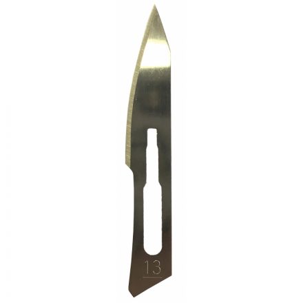 Лезвие для скальпеля стер.из нерж.стали р-13 CERTUS 100шт/уп Лезвие для скальпеля стер.из нерж.стали р-13 CERTUS 100шт/уп