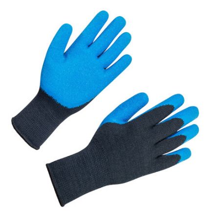 Перчатки хлопок + полиэфир УТЕПЛЕННЫЕ, 1 пара, 10 класс, 105-110 г, размер 10, покрытие - облив РЕЛЬЕФНЫЙ ЛАТЕКС, прочные, усиленные, СВС, ct32wl черн/син Перчатки хлопок + полиэфир УТЕПЛЕННЫЕ, 1 пара, 10 класс, 105-110 г, размер 10, покрытие - облив РЕЛЬЕФНЫЙ ЛАТЕКС, прочные, усиленные, СВС, ct32wl черн/син