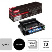 Картридж лазерный Комус 51X Q7551X чер. пов.емк. для HPP3005/M3027