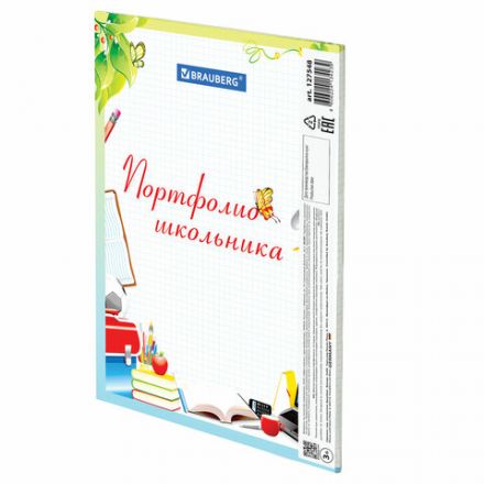 Листы-вкладыши для портфолио школьника, 14 разделов, 16 листов, "Любимая школа", BRAUBERG, 127548