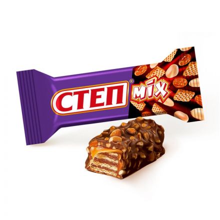 Конфеты шоколадные Степ MIX шоколадные Славянка, 1кг