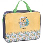 Папка с ручками А4 ArtSpace "Leopard", полиэстер, на молнии, 70мм Папка с ручками А4 ArtSpace "Leopard", полиэстер, на молнии, 70мм