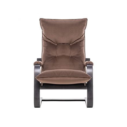 Кресло-трансформер Leset Оливер, Венге текстура, V23 молочный шоколад, Ткань Велюр