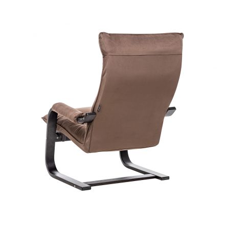 Кресло-трансформер Leset Оливер, Венге текстура, V23 молочный шоколад, Ткань Велюр