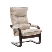 Кресло-трансформер Leset Оливер, Орех текстура, Malmo 05, Ткань Рогожка